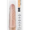 Dr. Skin Silver Collection Cock Vibe 3 Vibrating Dildo 7.25in - Vanilla