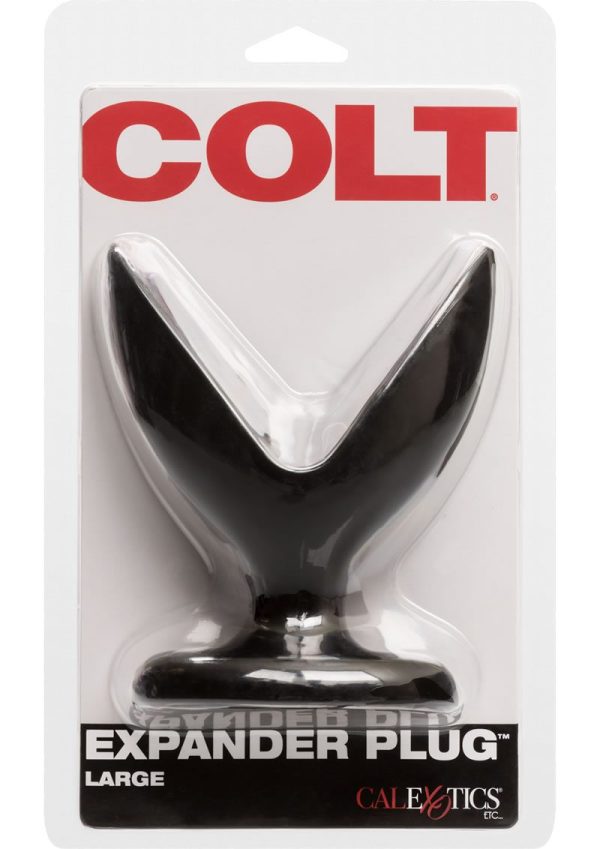 COLT Expander Plug Butt Plug - Large - Black