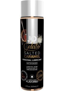 JO Gelato Water Based Flavored Lubricant Salted Caramel 4oz