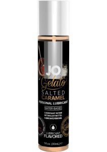 JO Gelato Water Based Flavored Lubricant Salted Caramel 1oz