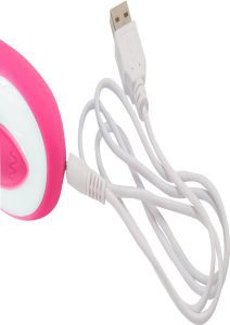 Wonderlust Serenity Rechargeable Silicone Vibrator - Pink