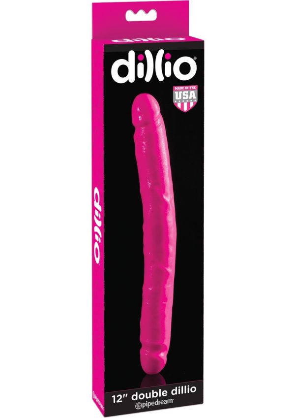 Dillio Double Dong 12in - Pink