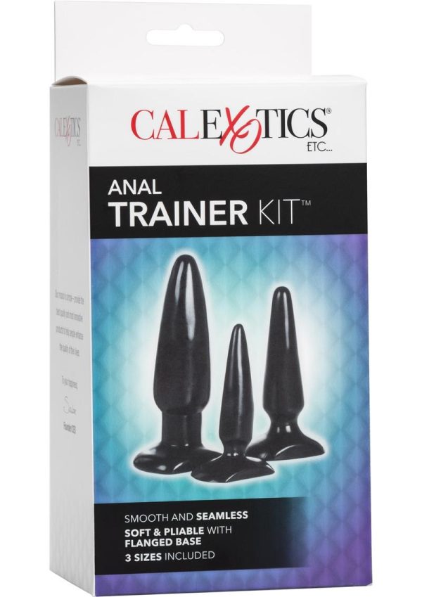 Anal Trainer Kit Anal Plug Black