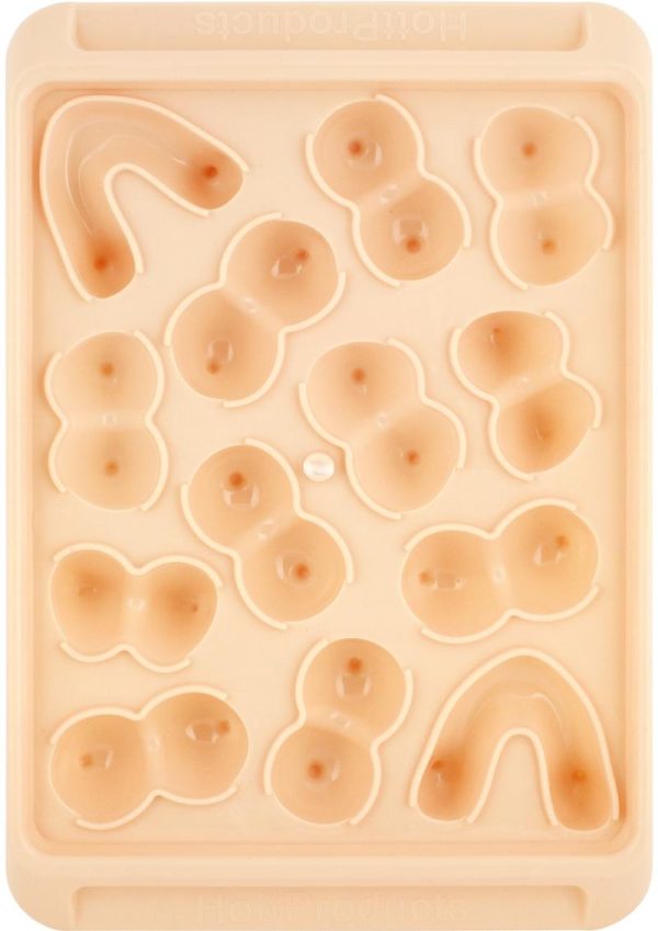 Boobie Ice Tray Flesh 2 Pack