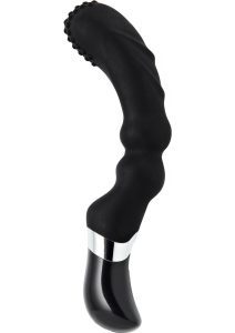 Nu Sensuelle Homme Pro Rechargeable Silicone Prostate Massager - Black