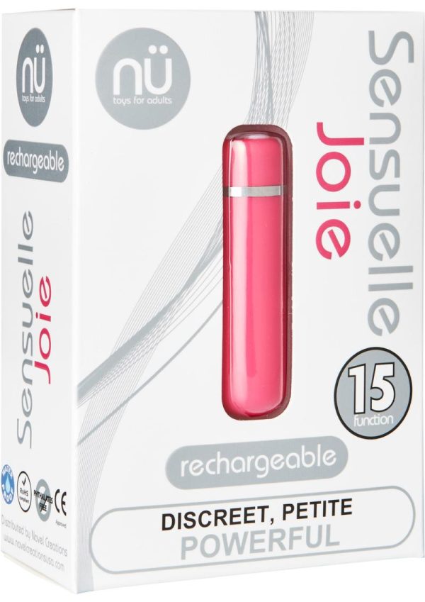 Nu Sensuelle Joie Rechargeable Silicone Bullet - Pink