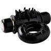 Nu Sensuelle Bullet Ring Rechargeable Vibrating Cock Ring - Black