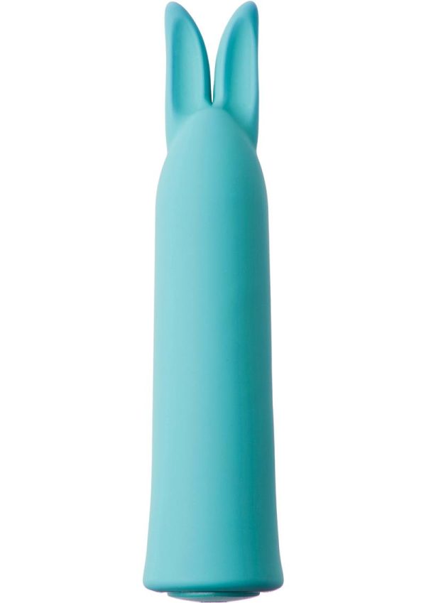 Nu Sensuelle Bunnii Rechargeable Silicone Vibrator - Teal