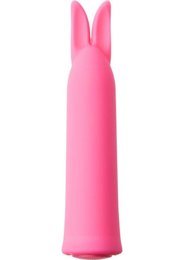 Nu Sensuelle Bunnii Rechargeable Silicone Vibrator - Pink