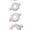 Renegade Vitality Cock Ring Kit (4 Per Set) - Clear