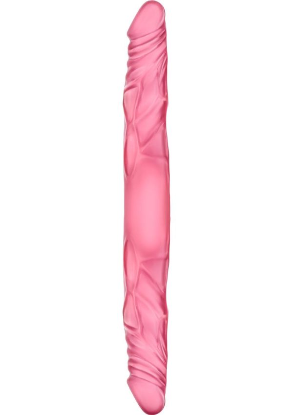 B Yours Double Dildo 14in - Pink