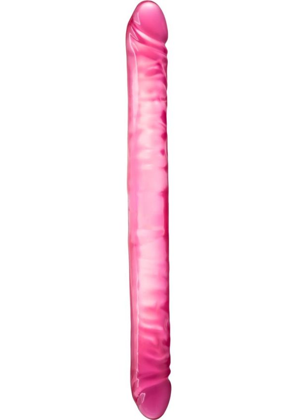 B Yours Double Dildo 18in - Pink