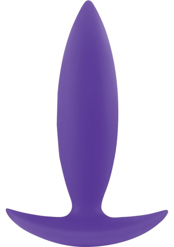 Inya Spade Silicone Butt Plug - Small - Purple