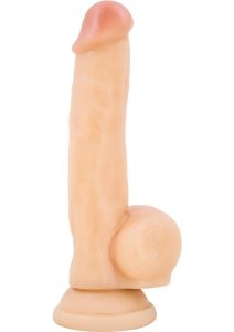 Loverboy Mr. Jackhammer Dildo with Balls 8.5in - Vanilla