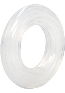 Premium Silicone Cock Ring - Extra Large - Clear