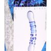 Prisms Blu Dual Ended Glass Dildo - Blue