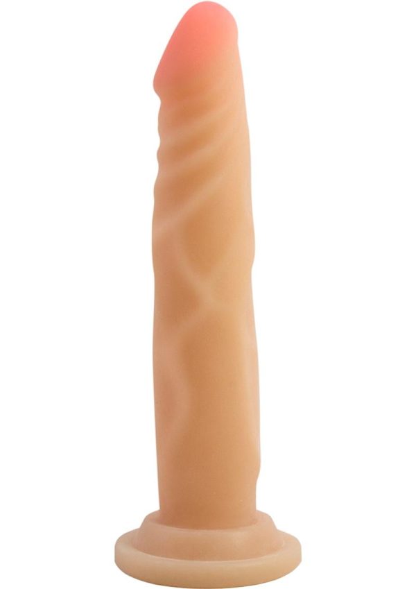 Au Naturel Ronnie Dildo with Suction Cup 7.75in - Vanilla