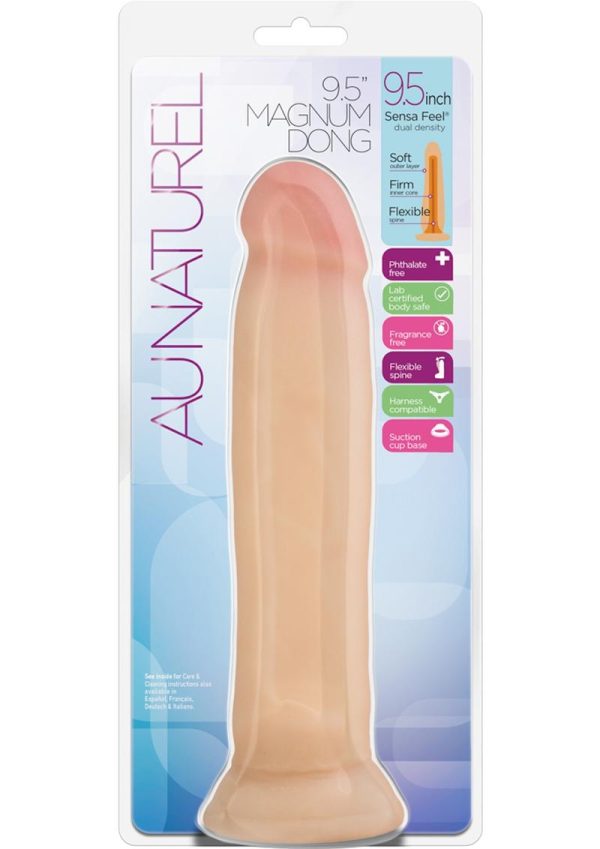 Au Naturel Sensa Feel Magnum Dildo 9.5in - Vanilla