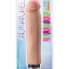 Au Naturel Sensa Feel Magnum Vibrating Dildo 11in - Vanilla
