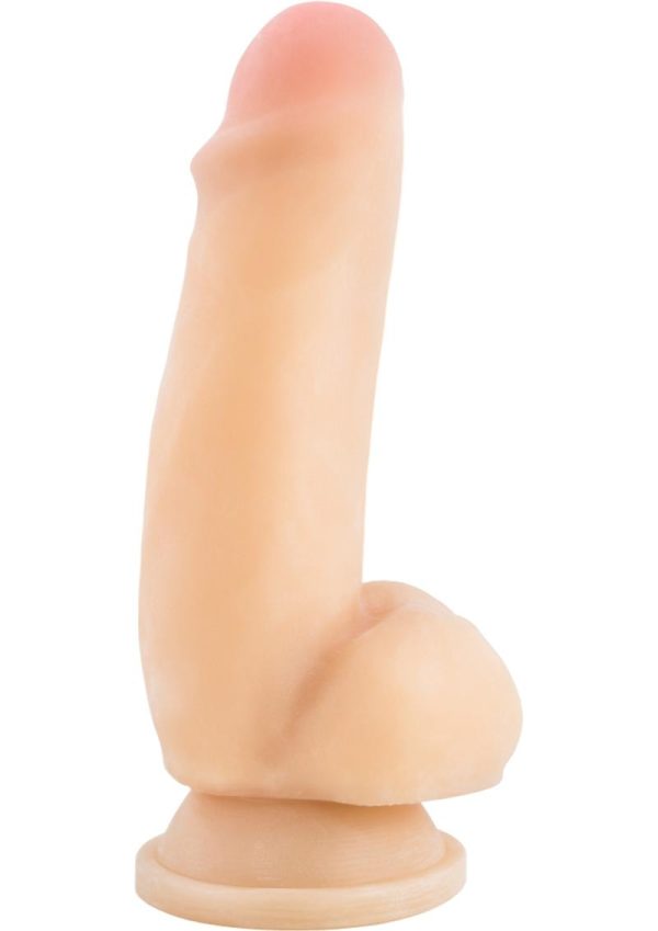 Au Naturel Sensa Feel Fat Boy Dildo 7in - Vanilla