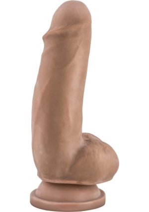 Au Naturel Sensa Feel El Gordo Dildo 7in - Caramel