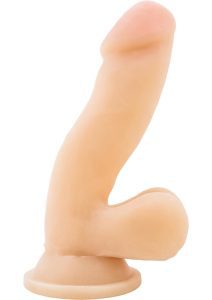 Au Naturel Sensa Feel Dildo with Suction Cup 6.5in - Vanilla