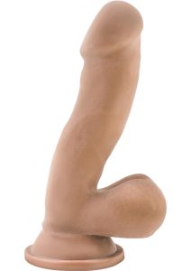 Au Naturel Sensa Feel Dildo 6.5in - Caramel