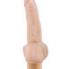Dr. Skin Silver Collection Cock Vibe 12 Vibrating Dildo 8in - Vanilla