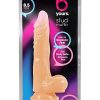 Dr. Skin Silver Collection Stud Muffin Dildo 8.5in - Vanilla