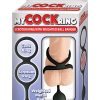 My Cock Ring Scrotum Ring with Weighted Ball Banger Silicone Cock Ring - Black