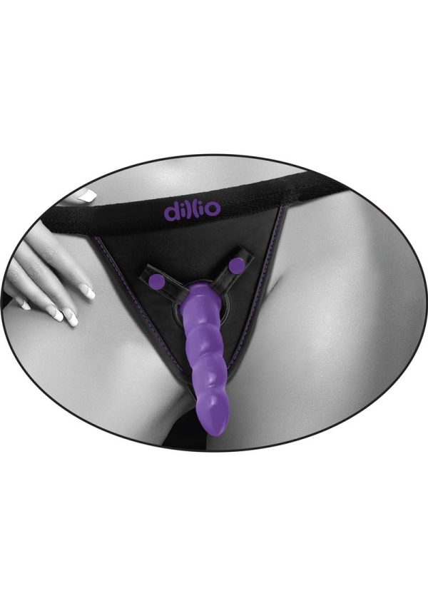 Dillio Perfect Fit Strap-On Harness - Purple