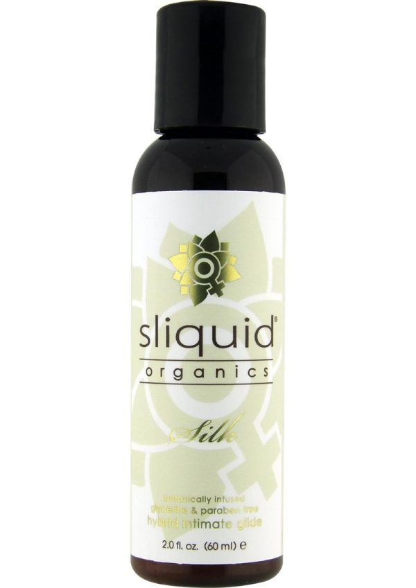 Sliquid Organics Silk Botanically Infused Hybrid Intimate Glide 2oz