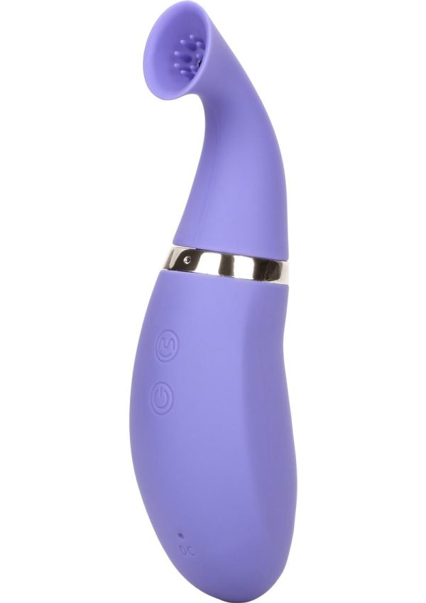 Clitoral Pump Silicone Rechargeable Waterproof - Purple