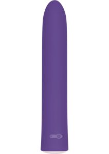 7 Function Rechargeable Slim Vibrator - Purple