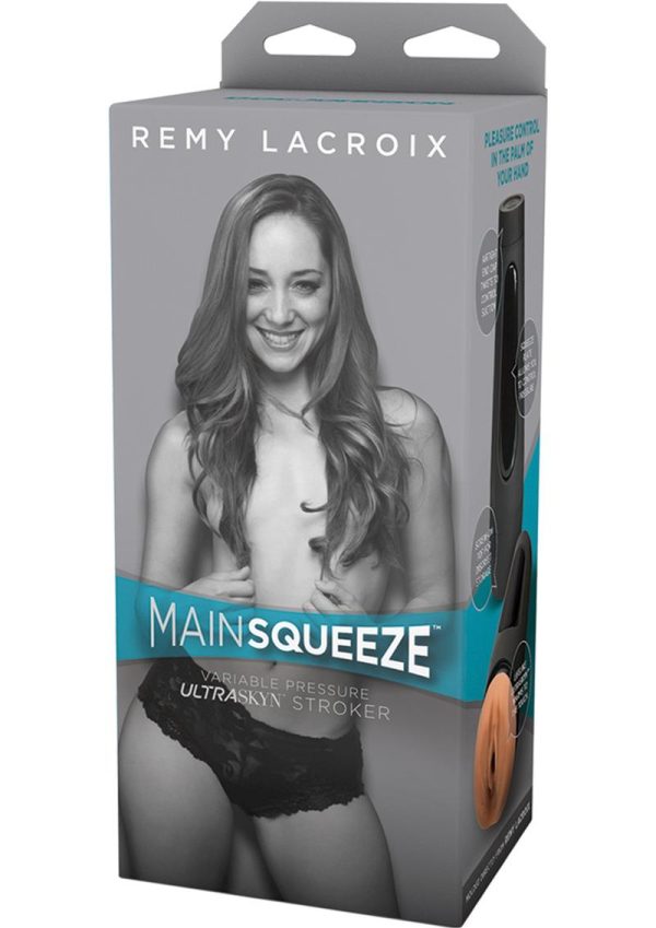 Main Squeeze Remy LaCroix Ultraskyn Masturbator - Pussy - Vanilla