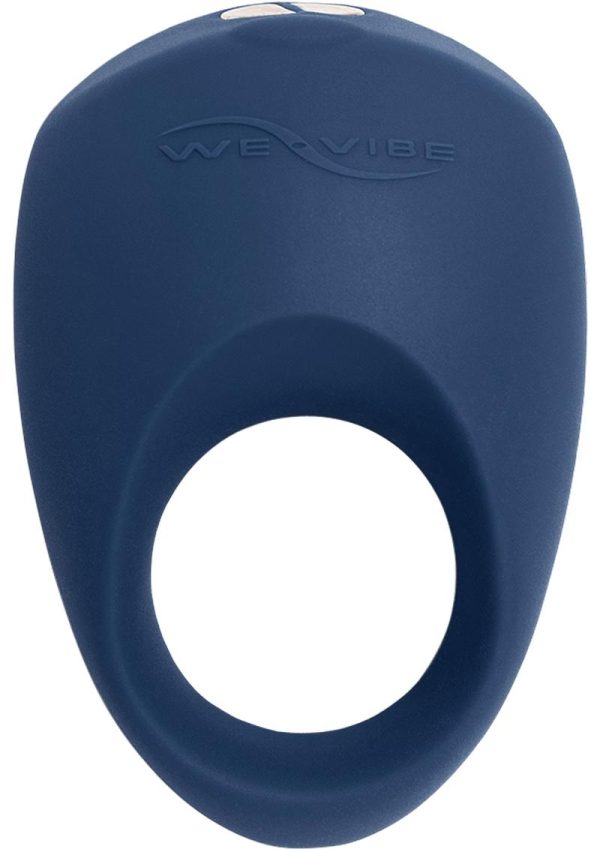 We-Vibe Pivot Rechargeable Silicone Vibrating Cock Ring - Midnight Blue