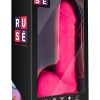 Ruse Big Poppa Silicone Dildo 7.75in - Hot Pink