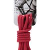 Lux Fetish Bondage Rope 10ft - Red