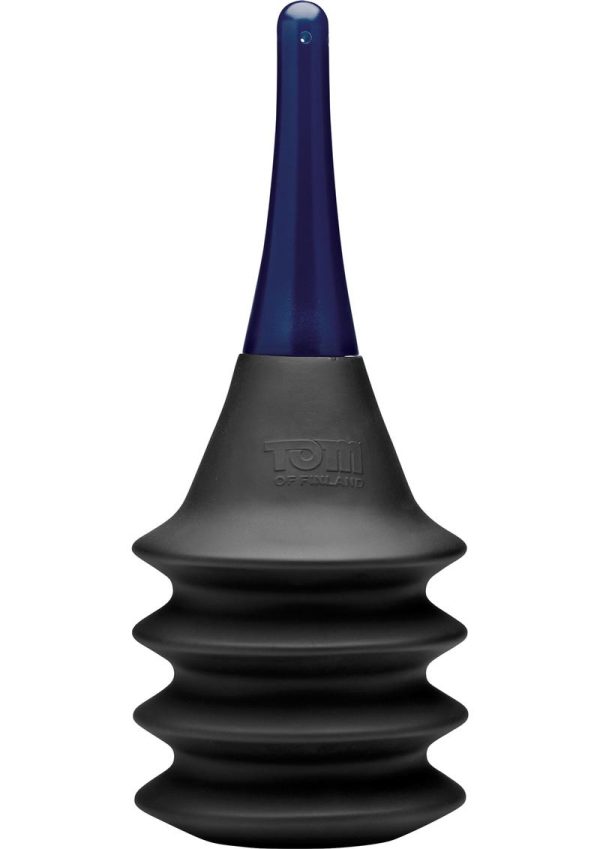 Tom Of Finland Hot Water Large Accordion Enema Bulb - Blue