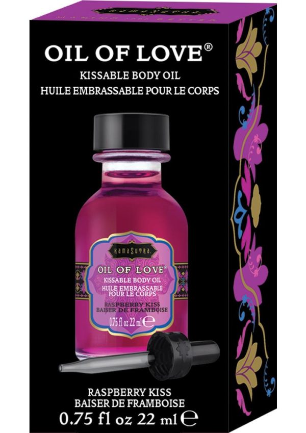 Kama Sutra Oil Of Love Raspberry Kiss .75oz