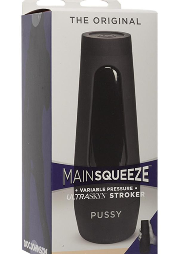 Main Squeeze The Original Ultraskyn Masturbator - Pussy - Vanilla