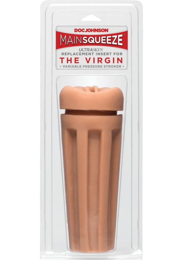 Main Squeeze Replacement Insert For The Virgin Ultraskyn Masturbator - Pussy - Vanilla