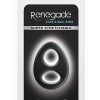 Renegade Romeo Silicone Cock and Ball Ring - Black