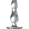 Icicles No 72 Glass Anal Plug - Clear