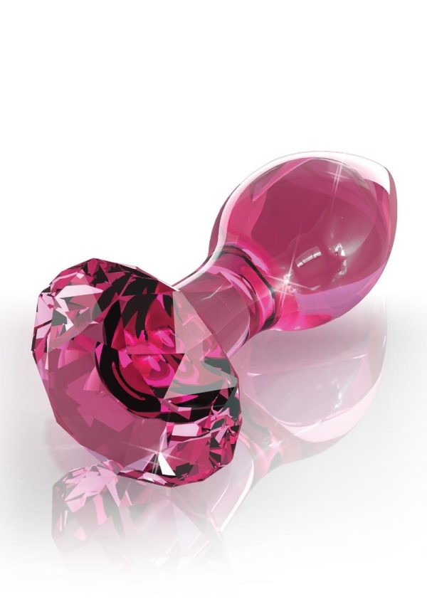 Icicles No 79 Glass Anal Plug - Pink