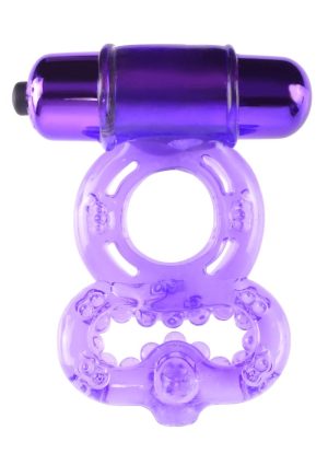 Fantasy C-Ringz Infinity Super Cock Ring with Bullet - Purple