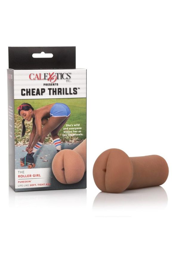 Cheap Thrills The Roller Girl Stroker - Anal - Chocolate