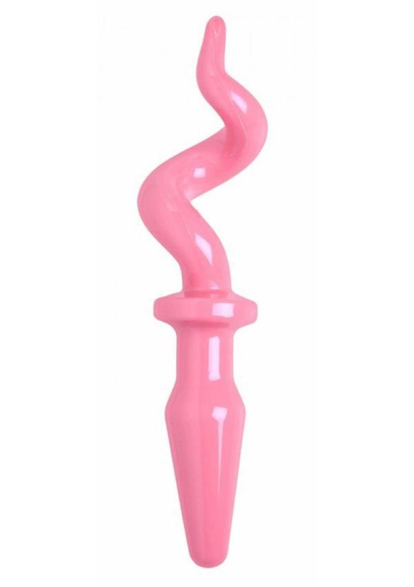 Tailz Piggy Tail Anal Plug - Pink