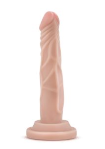 Dr. Skin Silver Collection Mini Dildo 5in - Vanilla