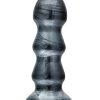 Jet Black Jack Butt Plug - Carbon Metallic Black